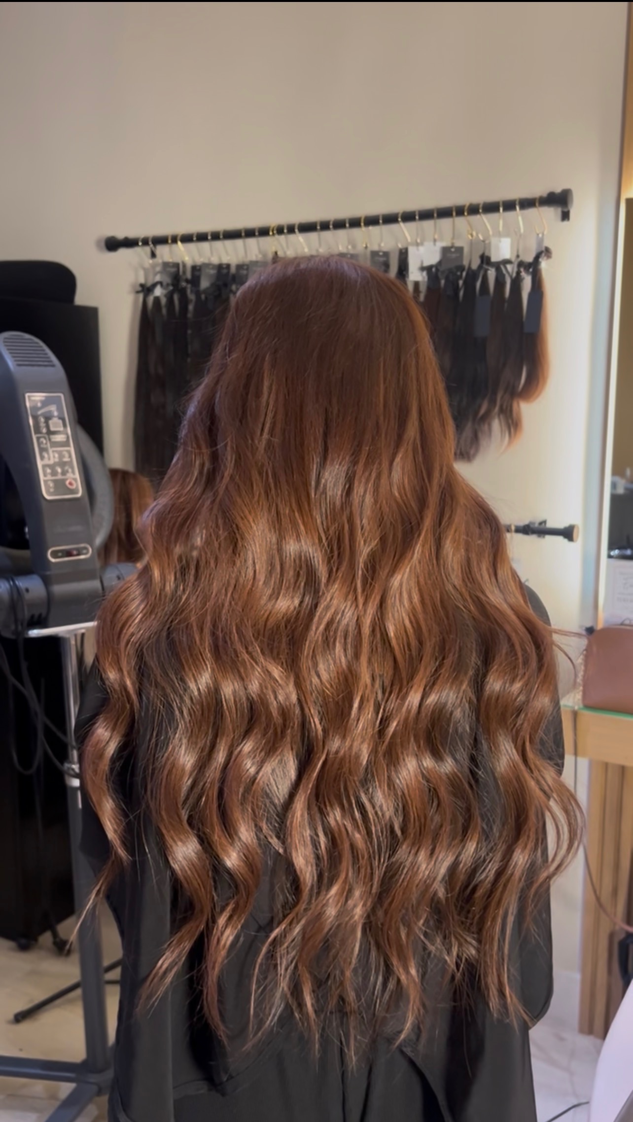Copper extension result with soft waves